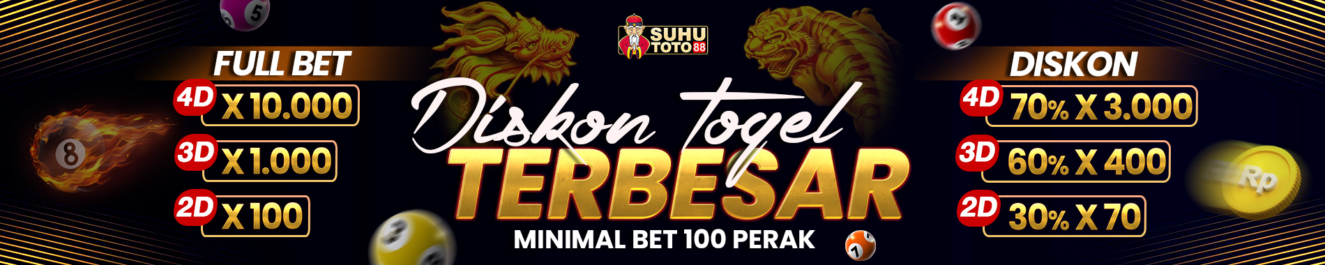 Diskon Terbesar SuhuToto88